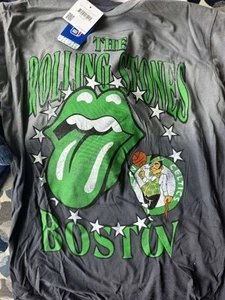 Boston Celtics The Rolling Stones T Shirt Size Small Brand New - Picture 1 of 2
