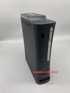 Microsoft Xbox 360 Video Game Console Only 120GB HDD Falcon Black - C/See photo - Picture 1 of 6