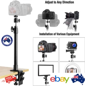 LVPAMOUNT Selection Camera Desk Mount, Tabletop C Clamp Mount Arm Adjustable - Picture 1 of 6