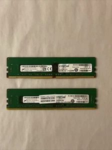 (Lot 2) Micron MTA9ASF51272PZ-2G1A2 4GB 2133MHz ECC REG Memory PC4-2133P RAM - Zdjęcie 1 z 3
