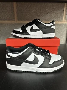 Nike Dunk Low Negro Blanco Panda GS Talla UK 6 EU39 US6.5Y - Imagen 1 de 5