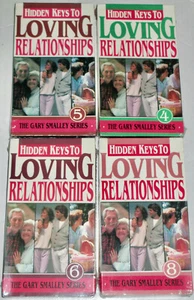 HIDDEN KEYS TO LOVING RELATIONSHIPS VHS 1994 GARY SMALLEY SERIES #4, #5, #6 & #8 - Picture 1 of 2