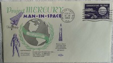 Mercury MA-6 John Glenn PAFB 20Feb1962 A.M. Start Space Craft cover Friendship 7