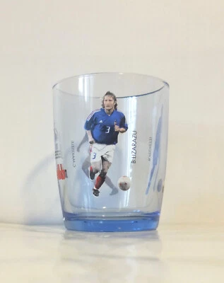 VERRE NUTELLA FOOTBALL EQUIPE DE FRANCE LIZARAZU PEDRETTI MAKELELE - Photo 1/4