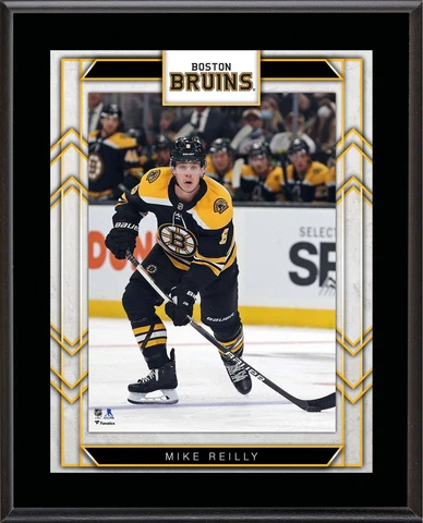 Mike Reilly Boston Bruins 10.5" x 13" Sublimated Player Plaque Cover