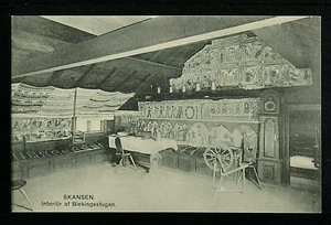 SUECIA 39-SKANSEN -Interior af Blekingsstugan - Imagen 1 de 2