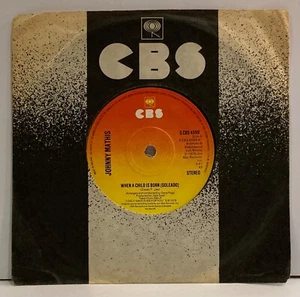 Johnny Mathis When A Child Is Born CBS 45 - Picture 1 of 3