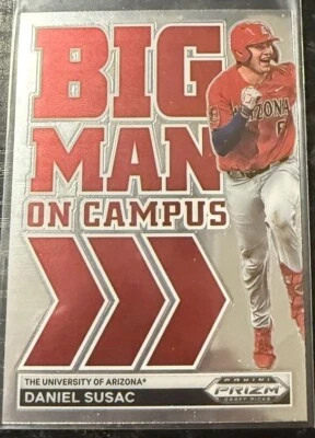 2022 Panini Prizm Draft Picks Big Man On Campus Daniel Susac #BMC-DS Athletics - Image 1 of 2