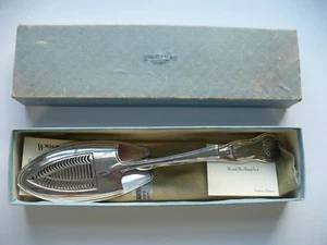 VERY RARE 1812 STERLING SILVER WHITEFISH SERVER GIFT OF CAR MAKER HENRY FORD - Picture 1 of 7
