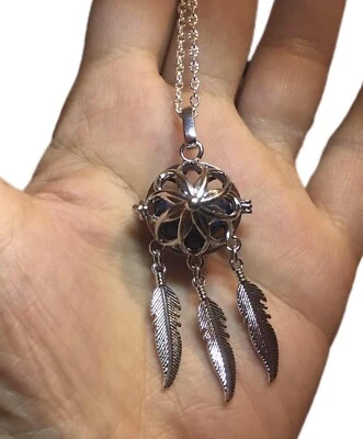 Medallón atrapasueños ~ Medallón de recuerdo ~ Collar atrapasueños ~ Talismán  Foto 1 de 3