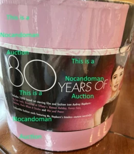 NEW SEALED DELUXE 80 YEARS AUDREY HEPBURN COUTURE MUSE COLLECTION 7 DVD BOX SET - Picture 1 of 2