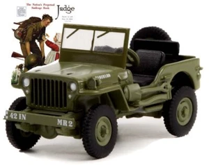 Willys MB Jeep - 1947 - Militäry - Greenlight 1:64 - Foto 1 di 6