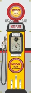 Mopar Parts Accessories Gas Pump 2'X6' (205) Vinyl Banner Dodge Plymouth NHRA - Picture 1 of 1