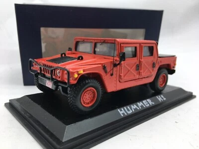 🇺🇦 1:43 1/43 HUMMER H1 Handmade HUMVEE 1992 red pickup " Alpha " HMMWV - Image 1 of 4