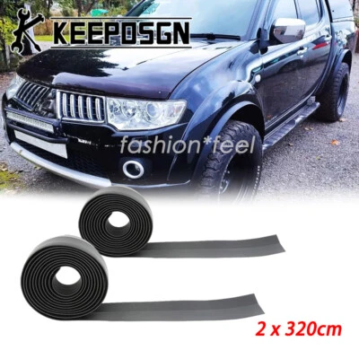 Car Truck Flexible Wheel Arches Extension Fender Flares PVC for Mitsubishi L200 - Image 1 of 4
