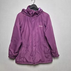Berghaus Goretex Jacket Womens Size 16 Windbreaker Hooded Hiking Walking Camping - Picture 1 of 14