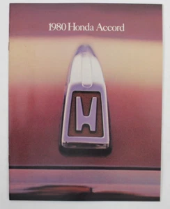 1980 HONDA ACCORD DEALER SHOWROOM SALES BROCHURE / BOOKLET - Picture 1 of 5