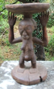 Antique Stool Luba Caryatid Towards 1970 Ama - Picture 1 of 11