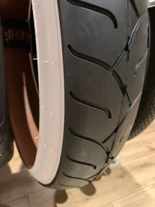 FAT Bicycle Tire 24" X 4-1/4" Slick Cruiser BMX MTB E-Bikes BLACK/WHITE WALL - Picture 1 of 1