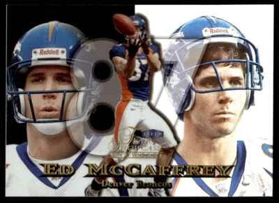 1999 FLAIR SHOWCASE ROW 3 Ed McCaffrey Denver Broncos #311 - Image 1 of 2