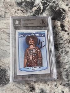 2019 Upper Deck Goodwin Champions SUGAR SEAN O’MALLEY Auto Beckett Authentic