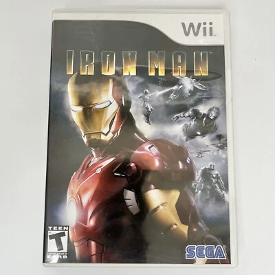 Iron Man Authentic CIB (Nintendo Wii, 2008) Tested & Working - Image 1 of 4