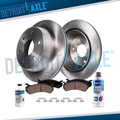 Pastilhas de freio rotores traseiros para 2007-2013 Silverado Sierra 1500 Tahoe Yukon Escalade - Imagem 1 de 4