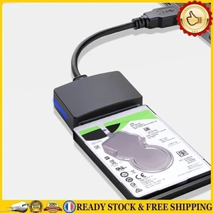 SATA To USB Cable Useful External Converter for 2.5 Inch HDD/SSD Data Transfer ~ - Afbeelding 1 van 12