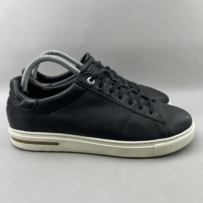 Birkenstock Bend Zapatos Bajos Para Hombre Talla 8 Cuero Negro Con Cordones Zapatillas Cómodas Foto 1 de 4