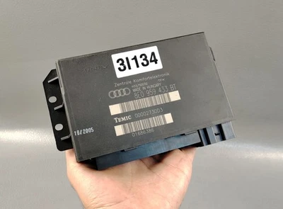 2005 2008 AUDI S4 A4 QUATTRO ANTI THEFT ALARM CONTROL UNIT 8E0959433BT - Image 1 of 4