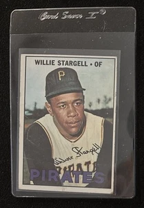 Willie Stargell - 1967 Topps #140 Pittsburgh Pirates HOF Vintage Baseball H140 - Bild 1 von 2