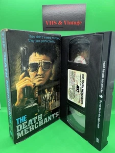 The Death Merchants VHS 1975 Hardy Kruger , Jason Robards 70s Action RARE OOP - Picture 1 of 5