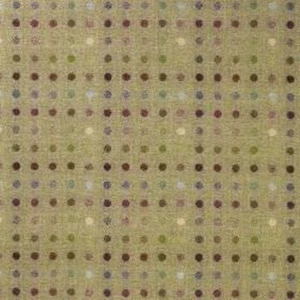 Abraham Moon - Multispot - Lime - Large Fabric Remnant - 105cm Long x 33cm Wide - Picture 1 of 1