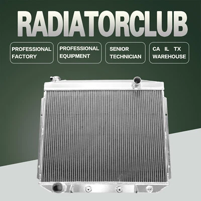 3 Row Aluminum Radiator For 57-59 Ford Fairlane Ranchero Mercury Edsel V8 CC5759 Foto 1 de 4