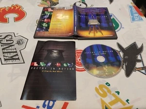 POETRY IN MOTION - 24 POETS RON MANN DVD Charles Bukowski John Cage Tom Waits - Picture 1 of 6