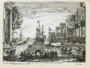 D.B. after Claude Lorraine, "Crisis of Apollo" - Picture 1 of 1