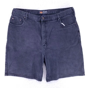 Route 66 Jean Shorts Denim Cotton Mens SZ 38 Black Straight VTG Baggy 90s Y2K - Picture 1 of 11