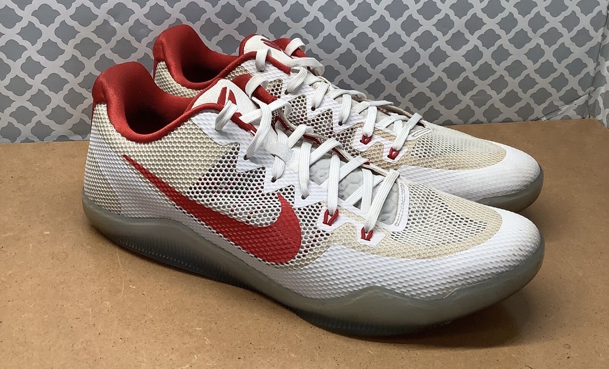 Nike Kobe 11 TB White Gym Red | eBay Nike Kobe 11 TB White Gym Red | eBay