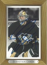 SEBASTIEN CARON - Bee Hive 2003-04 - Pittsburgh Penguins - Original Signed