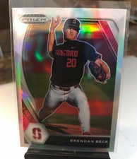 2021 Panini Prizm Draft Picks BRENDAN BECK #PDP55 Prizm Refractor