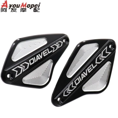 For Ducati Diavel 1260 S XDiavel S Front Brake Clutch Fluid Reservoir Caps - Image 1 of 4