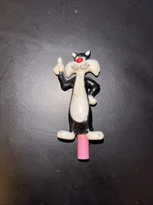 Vintage 1988 Applause Sylvester The Cat Pencil Topper Figurine PVC Rare - Picture 1 of 4