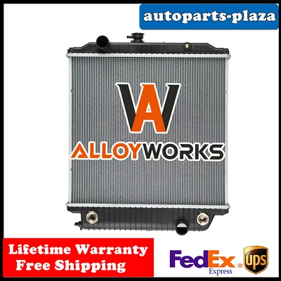 2-Row Radiator for 1997-02 Freightliner MT35 MT45 MT55 FL112 FLD112 4.3L/5.9L Foto 1 de 4