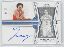 2022-23 National Treasures Basketball Archives Ink Auto Josh Giddey /99 NAI-JGD