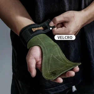 2 Zughilfen für Kraftsport Paar Mikrofaser Bandagen für Training / Bodybuilding - Bild 1 von 6