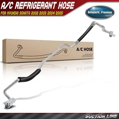 Шланг всасывающей линии кондиционера в сборе для Hyundai Sonata 2002 2003 2004 2005 L4 2,4 л - Изображение 1 из 4