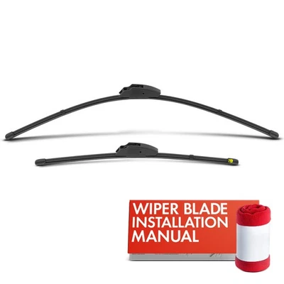 2Pcs Front 26 inch &17 inch Windshield Wiper Blades for Pontiac Vibe 2009-2010 - Image 1 of 4