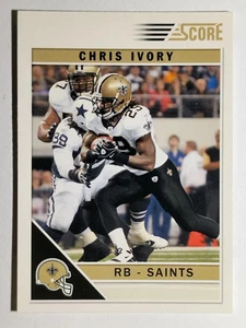 2011 Score Glossy #178 Chris Ivory - Picture 1 of 2