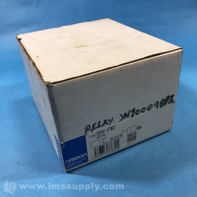 Omron SDV-FM2 DC24 Voltage Sensor, 2-12 V AC/DC Input FNOB - Image 1 of 4