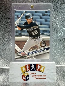 2025 Topps Holiday Buyback Nolan Arenado 2017 Topps #35 Colorado Rockies - Picture 1 of 10